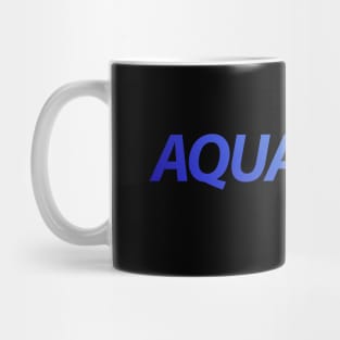 Aquaholic Gradient Mug